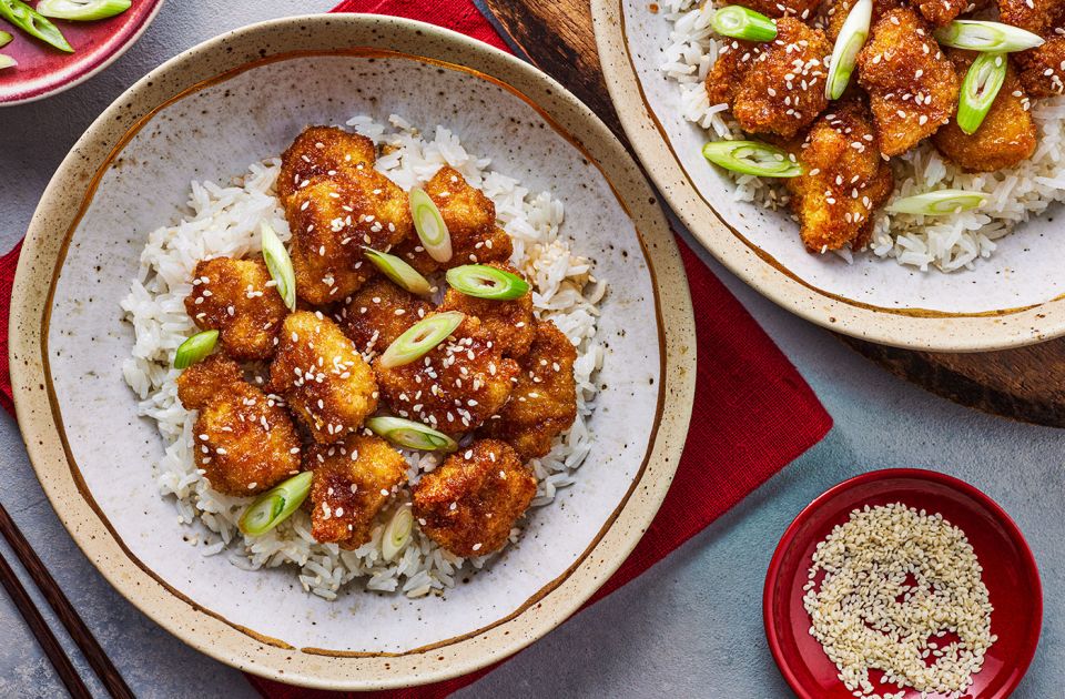 Honey garlic crispy chicken, Bathaa ekee kaalan ehvana 