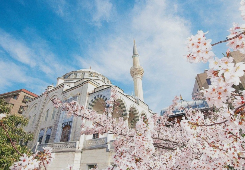 Tokyo Camii Mosque: Balaa foohi nuvaa fadha furihama reethi massaikatheh!