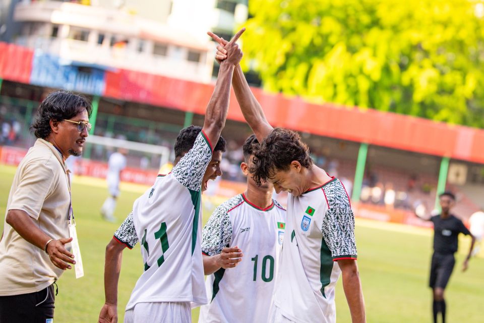 SAFF U-20: Pakistan balikoh Bangladesh mubaaraathuge feshunn rangalhukoffi