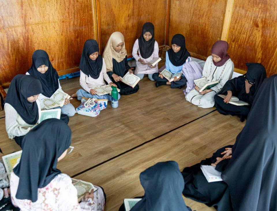 Hulhumale gai hingaa hiley Quran class thah fashaifi