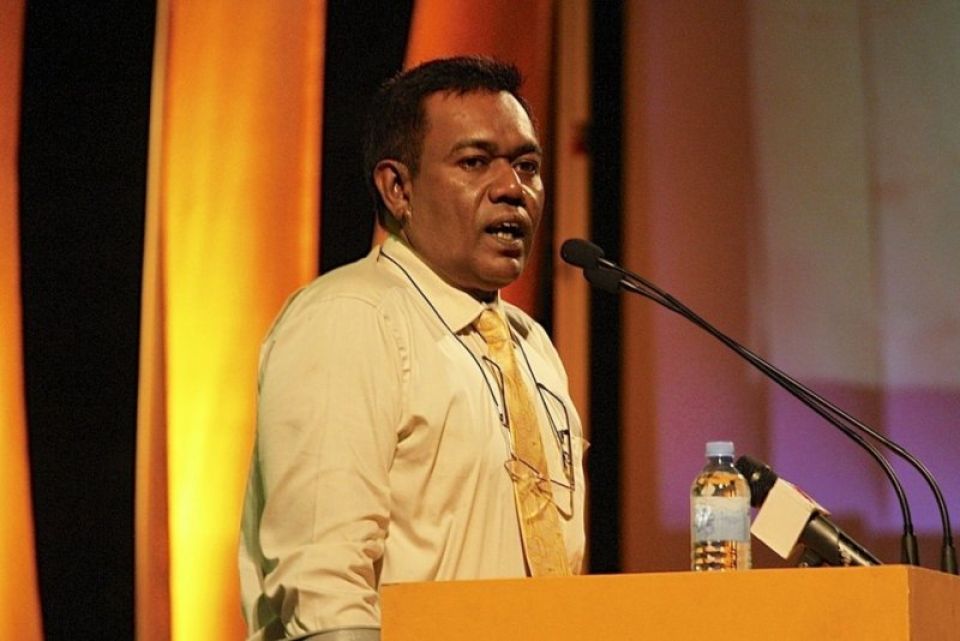 Party ge podium vaki bayakah nudhinumakee aa kameh noon kamah vidhaalhuve, Ibra ge faadu kiyun MDP ah!