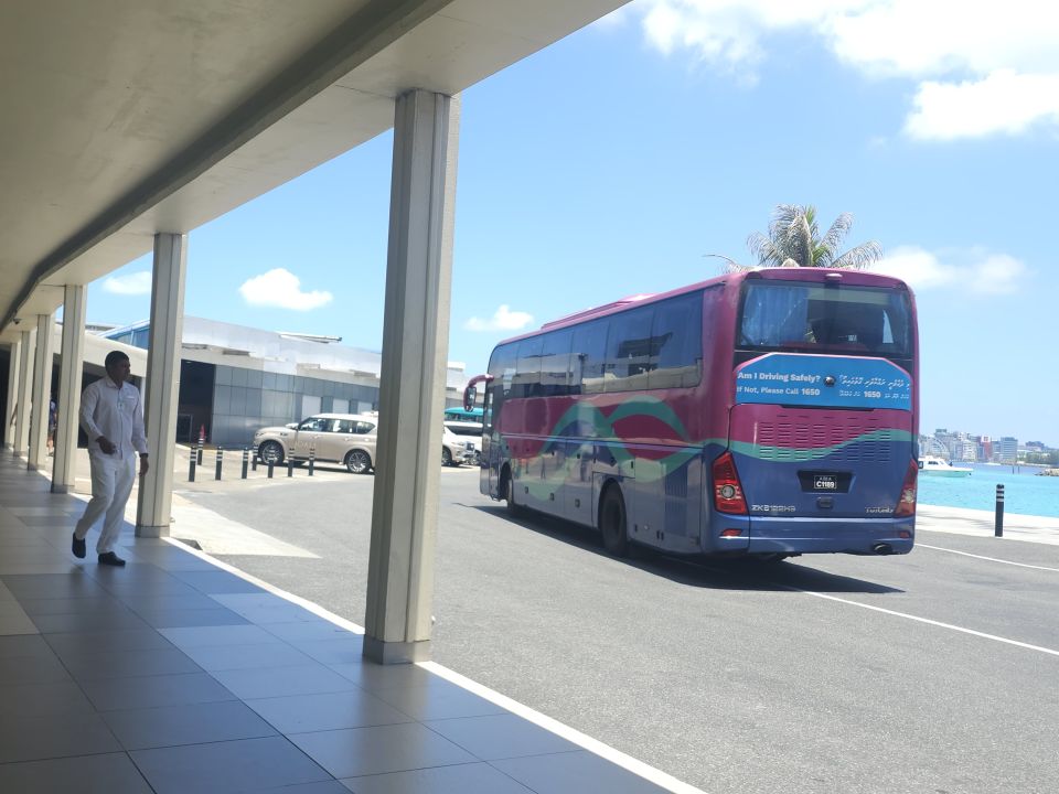 Velana Airport ge traffic floor ah badhaluthakeh gennanee