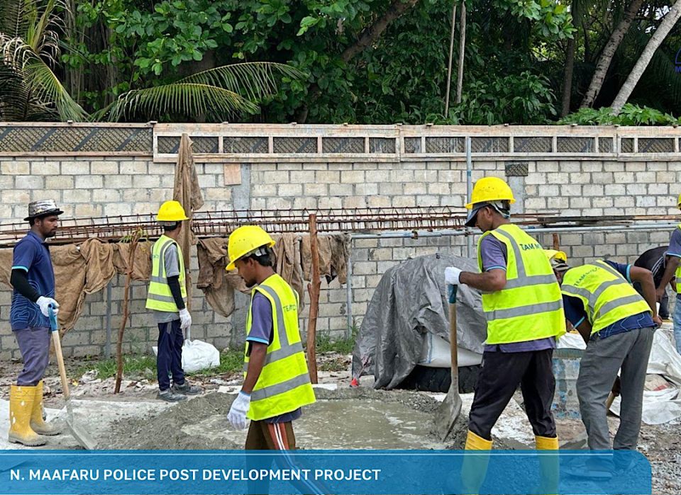 N. Maafaru police post ge 49 insahtha masaihkaih nimmaalaifi 