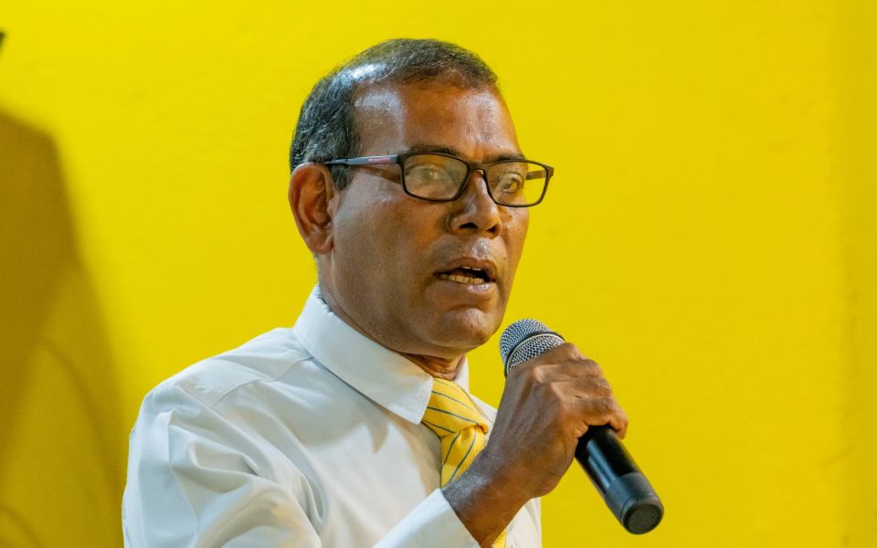 Party dhookollan jehunu sababuthah haama kurahvai, Nasheed maafa edhi vadaigenfi
