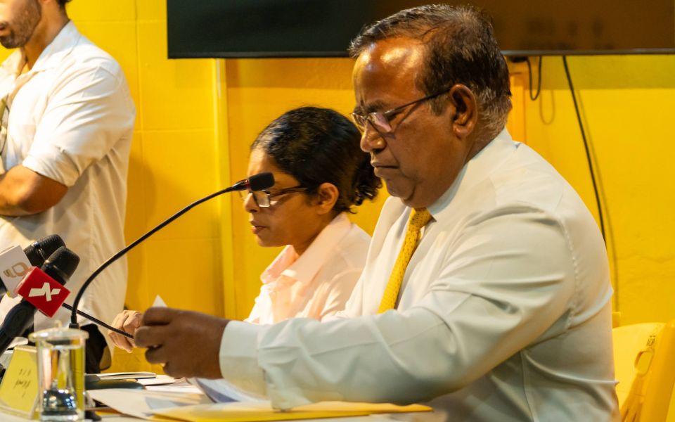 MDP Chairperson kamah 3 beyfulhaku vaadha kuravvaa inthihaabuge vote lun maadhamaa 