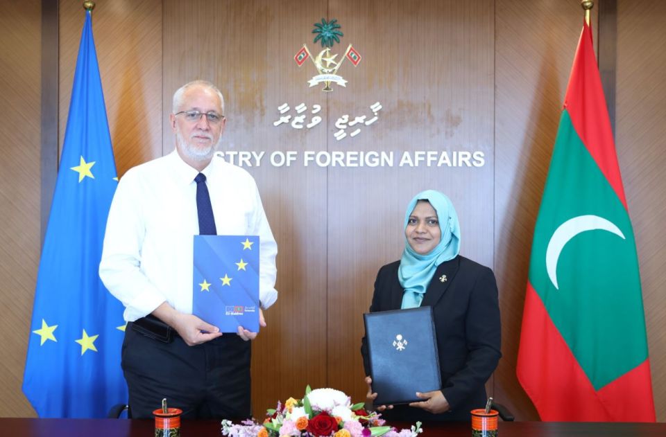 Raajjeyge kandoofaathah himaayaiy kuran EU in 4 million Euro ge ehee
