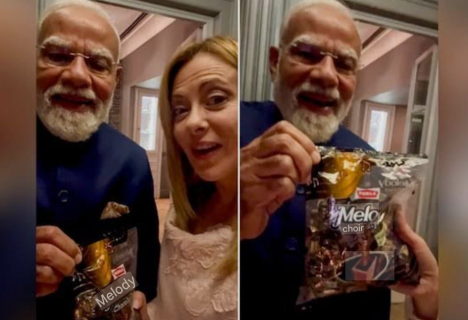 Internet mems thah haqeeqathakah: Modi, Meloni ah dhehvi Melody hadhiyaa viral vejje