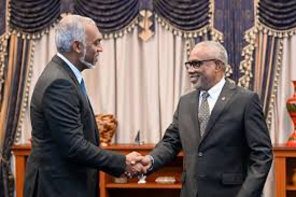 PNCge thereygai ehves hilaafeh neiy, mithibee raees Muizzu aa eku saabithuve: Abdu'raheem 