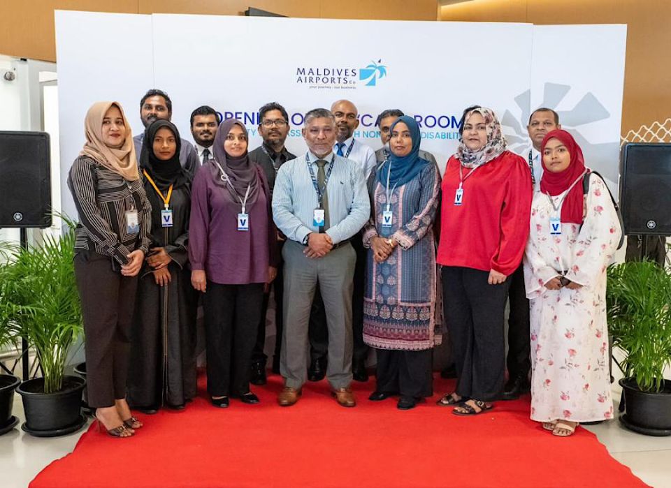 VIA gai non visible disabilities hunna faraihthakah haassa 'calm room' eh hulhuvaifi
