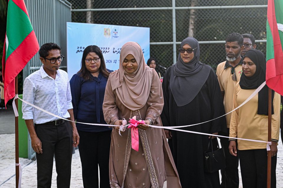 Dharanboodhoo futsal dhandu Madam Sajidha hulhuvvaadhevvaifi 