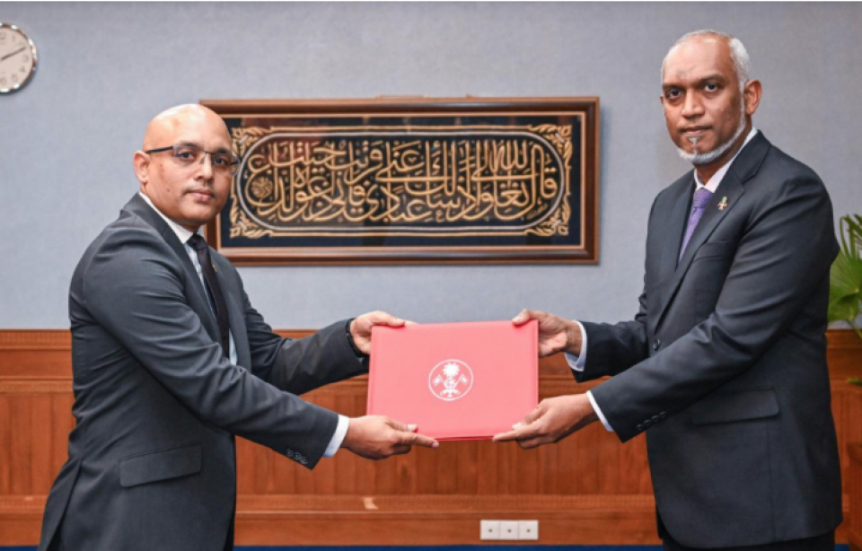 Finance Minister akah Hassan Zareer