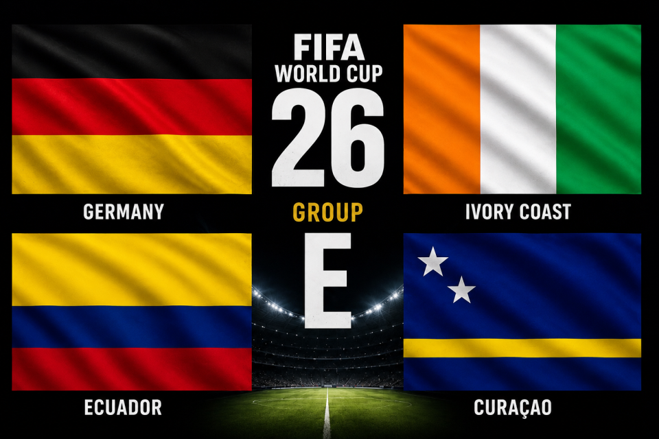 World Cup 2026: Group E gai Germany adhi alah hovunu Curacao 
