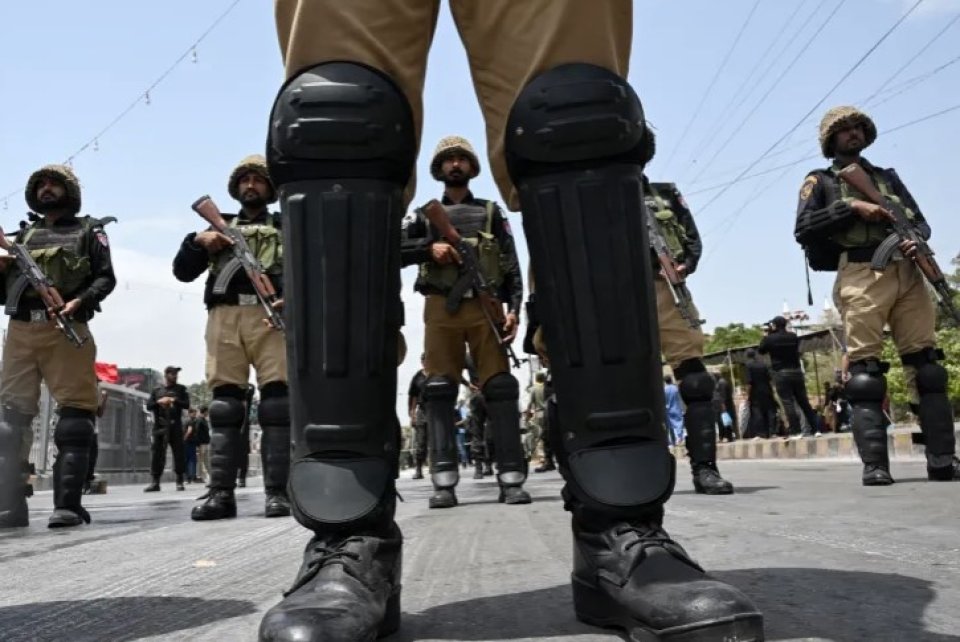 Three security personnel killed in militant attack on Rangers headquarters in Karachi