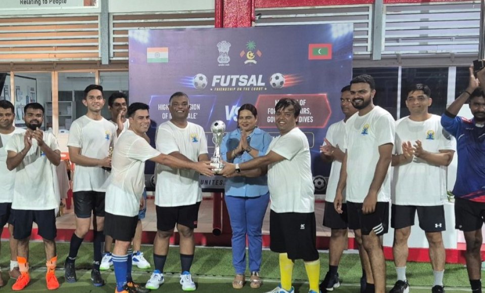 India-Maldives Friendship Strengthened Through Friendly Futsal Match in 60th Anniversary Year