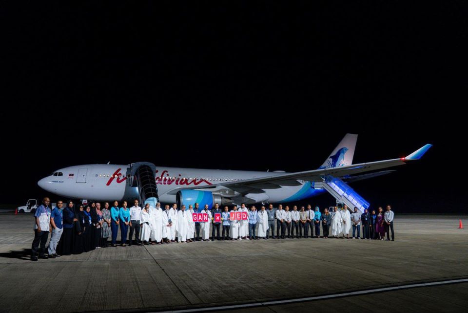 259 umraaverinnaa eku Addu in Jidha ah furathama umra flight furaifi