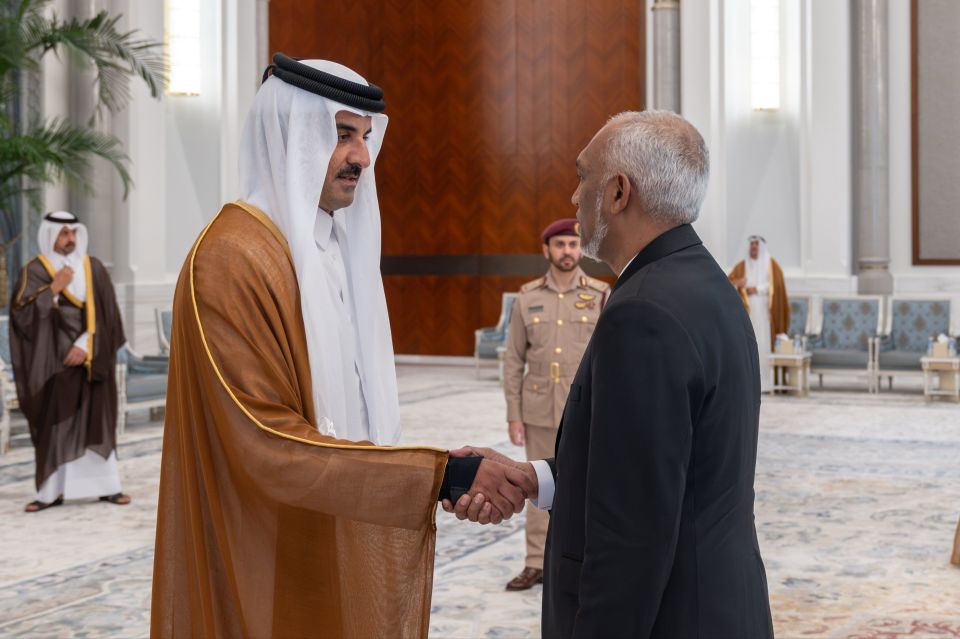 Qatar ge Emir aai raees Muizzu bahdhalu kuravvaifi 