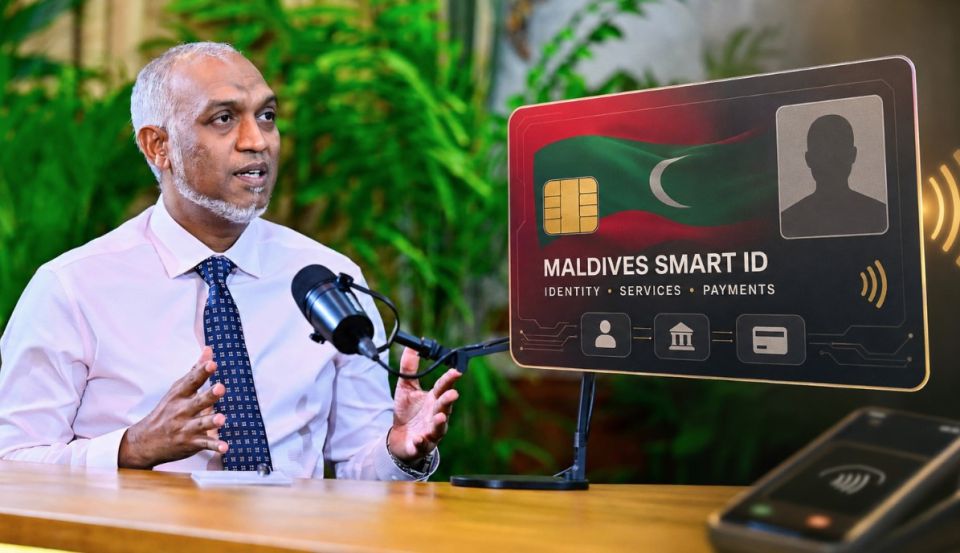 Raajje ah smart ID card tha;aarafukoh e card in faisaa dhekkene goives hadhanee