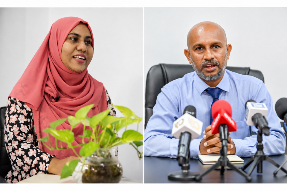 Information commissioner ge magaamashaai Chief Statistician ge magaamah kurimathilaan hulhuvaalaifi 