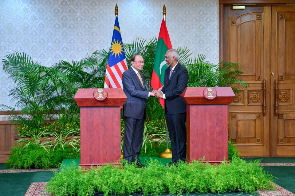 Raajje-Malaysia viyafaari ebbasvumuge mashvaraathah fashanee