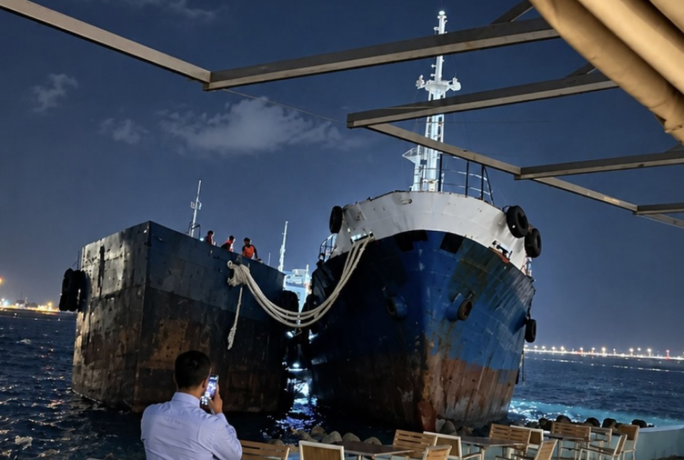 Sinamale Bridge gai jehunu 2 boat: thimaavettah libunu gellun kuda