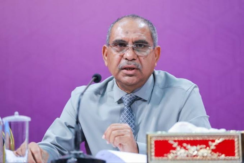 EC ge kureege Raees Zahidh ah libunu gothi baathilu kuri massalaigai vaguthee amureh nerefi