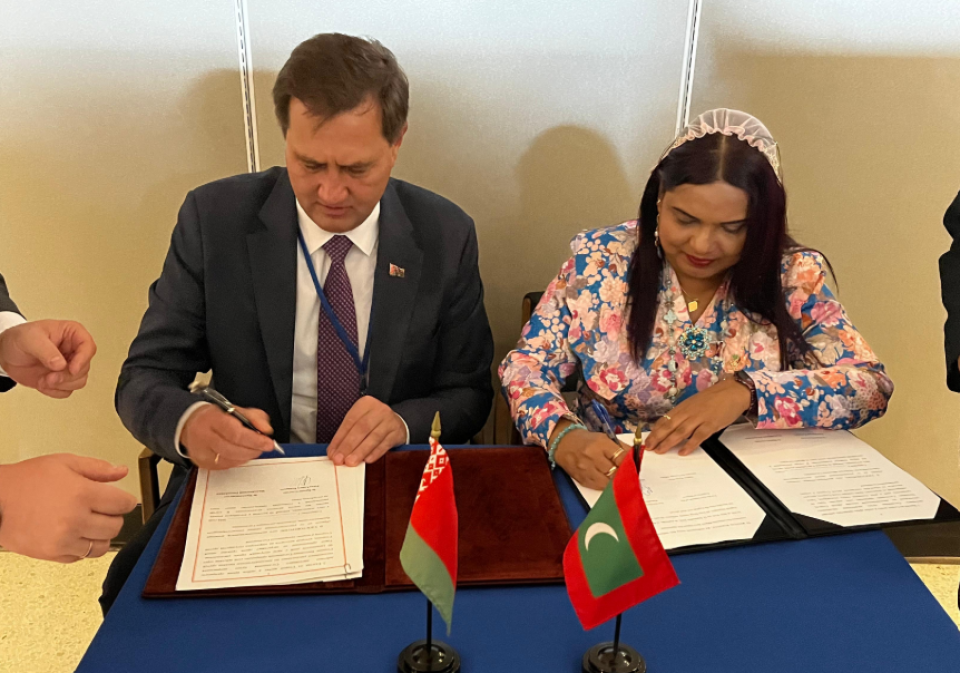Rajje aai Belarus aai dhemedhu Visa aai nulaa dhathuru kureveyne goi hama jassaifi