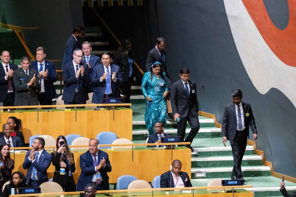 Israel ge boduvazeeru vaahaka dhakkan feshumun Dhivehi vafdhu UN ge majilis dhookoh nikumehjje 