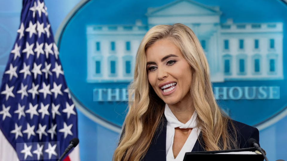 White house ge press secretary katie zacharia magaamaa havaalu vithaa 5 dhuvas fahun vaki kohffi