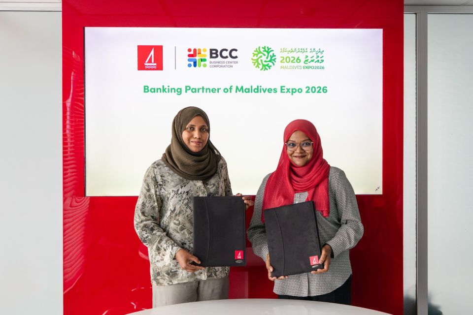 Maldives Expo ge official banking partner akah BML