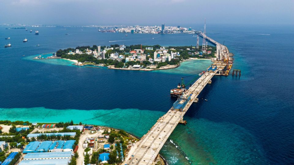 Villimale' aai Gulhifalhu bridge in gulhaalaifi 