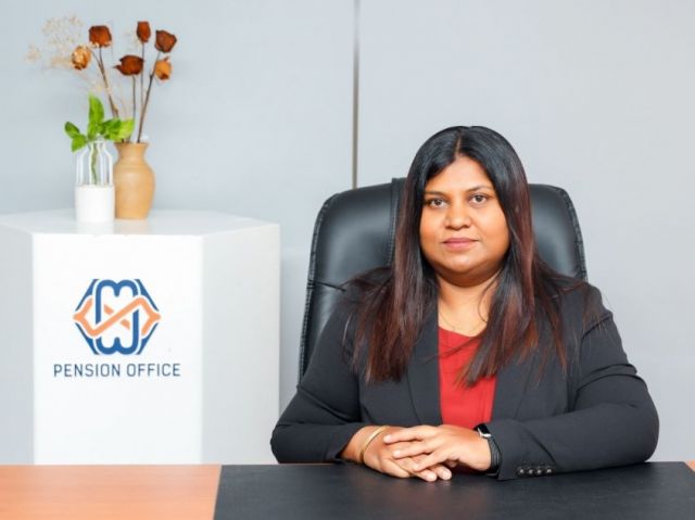 Pension Office ge CEO Sujatha isthiufaa dhevvaifi