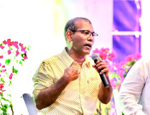 MDP primary ge natheejaa'ah fahu 24 gadi iru vee, Raees Nasheed 