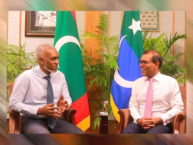Dharaneege massala akee mi sarukaarah ekani hallu hoadheyne kameh noon: Nasheed