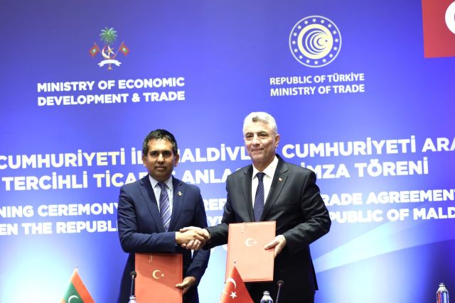 Raajje-Turkey viyafaareege ebbasvumah miadhu amalukuran fashaifi