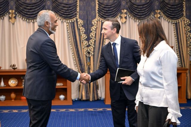 Development bank ge CEO Neol gregor isthiufaa dhehvvaifi 