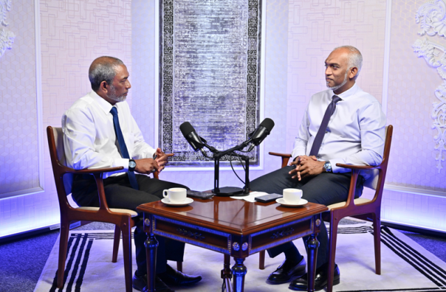 Aa terminal aa eku gaumu ge igthisoadhah kuri erun libeyne: Muizzu