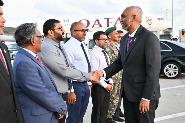 Mathee fantheege bahdhaluvun thakakah raees Muizzu UK ah furaavadaigenfi 