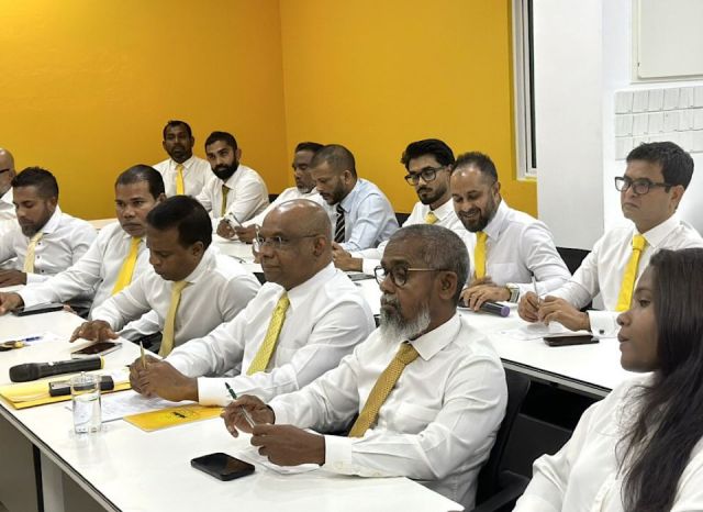 Beelamah nulai amilla kunfuni thakah 206 mashroou thah dhin massala MDP in court husha'halhanee