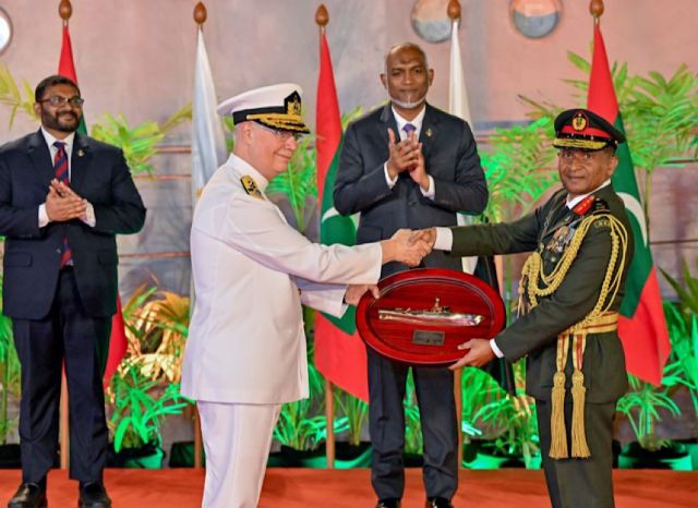 Turkey in hadhiyaakuri missile fonuvumuge gaabilkan libifaivaa manavaru MNDF aa havaalukoffi 