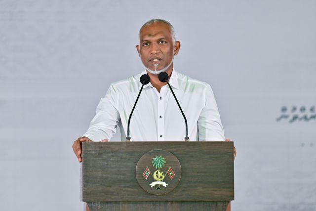 Corruption naththaalan hamaekani alhaa fiyavalhakun nufudheyne: Muizzu