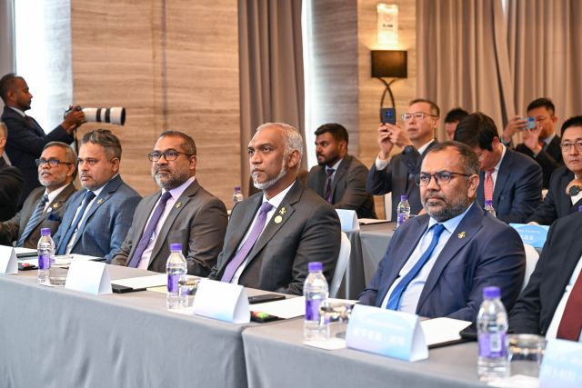 China ge one China Principle ah raajje in oye thaaeedhu alun kashavaru koh dheefi