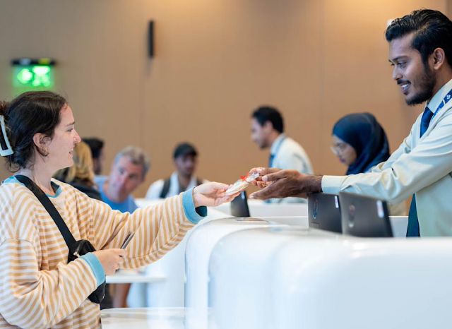 VIA ge terminal 1 in air India ah hidhumaih dheyn fashaifi 