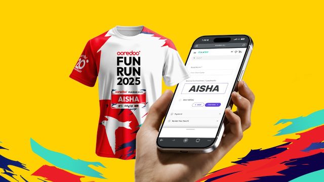 Ooredoo Fun Run bib gai amilla nan jehumuge furusathu hulhuvaalaifi 