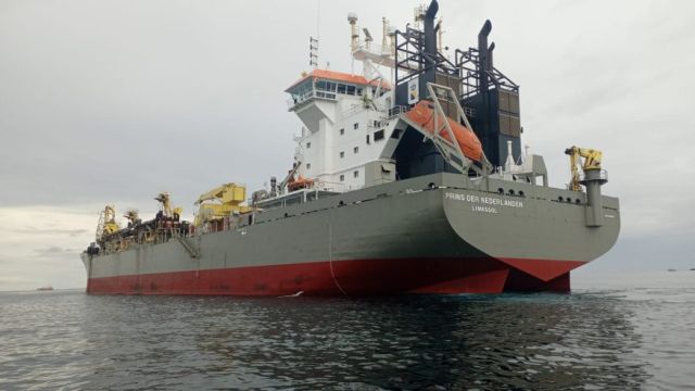 Hulhumale 3 adhi giraavarufalhu hikkan genna dredger athuvejje, masakkaiy haluivaane: Raees 