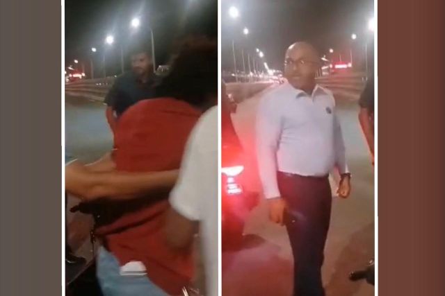 Bridge gai nurakkaatheri accidenteh, aniyaavi meehun hospitalah gengosdhinee Ihusaan ge car gai 