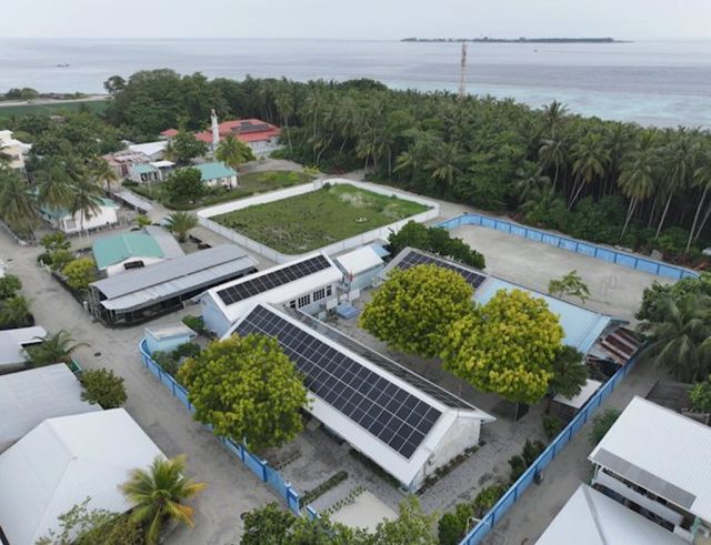 Dhonfanugai solar diesel hybrid nizaameh gaaim kurmuge masahkaiy fashaifi