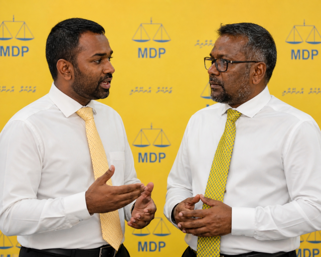 MDP ge inthihaabu faskuran Fayyaz aii Meekail ves dhekolhu
