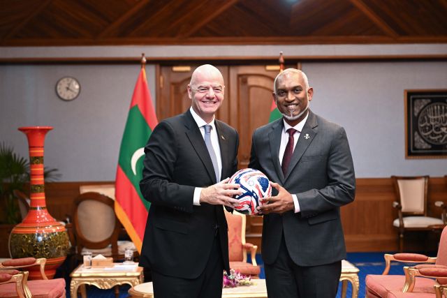 Bainal'agvaamee football mubaaraaiythah beyhvumuge furusathu fahi kohdhinumakee amaazeh: Raees 
