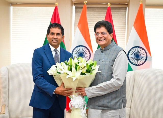 Raajje aa India ge free trade agreement aa gulhey gothun muhimmu mashvaraa thakeh kuravvaifi 
