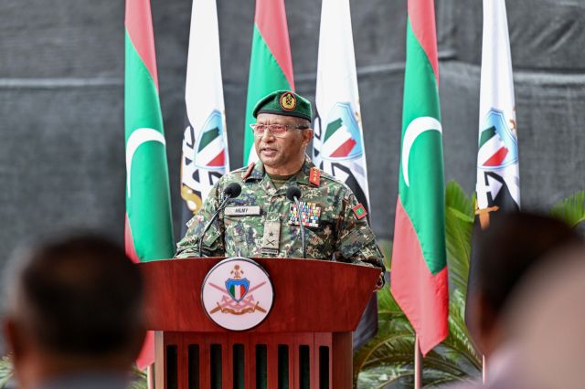 Kanduge sarahadhdhu balahattan askaree baaru varugadha kuran jehey: Major General Hilmee